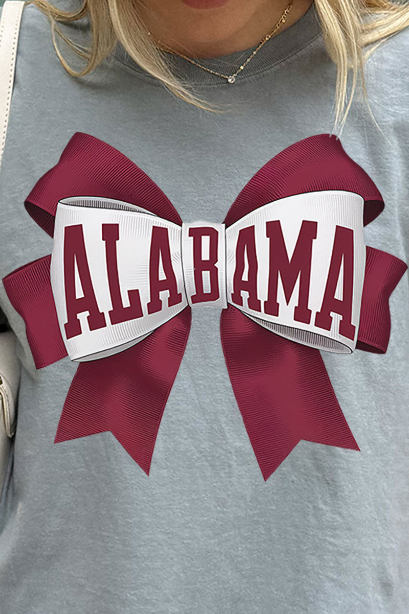 Alabama Girly Comfort Colors Adult Ring-Spun Cotton Tee