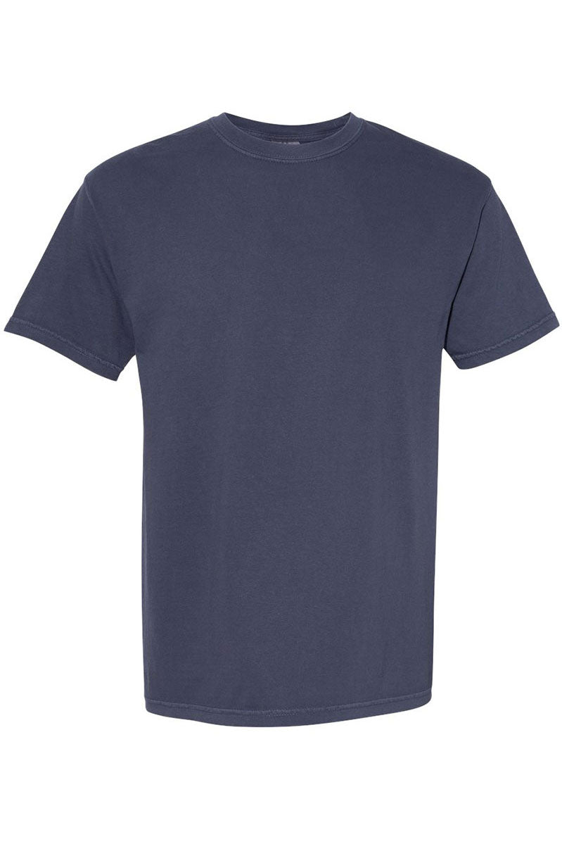 Faux Sequin Football Mama Comfort Colors Adult Ring-Spun Cotton Tee