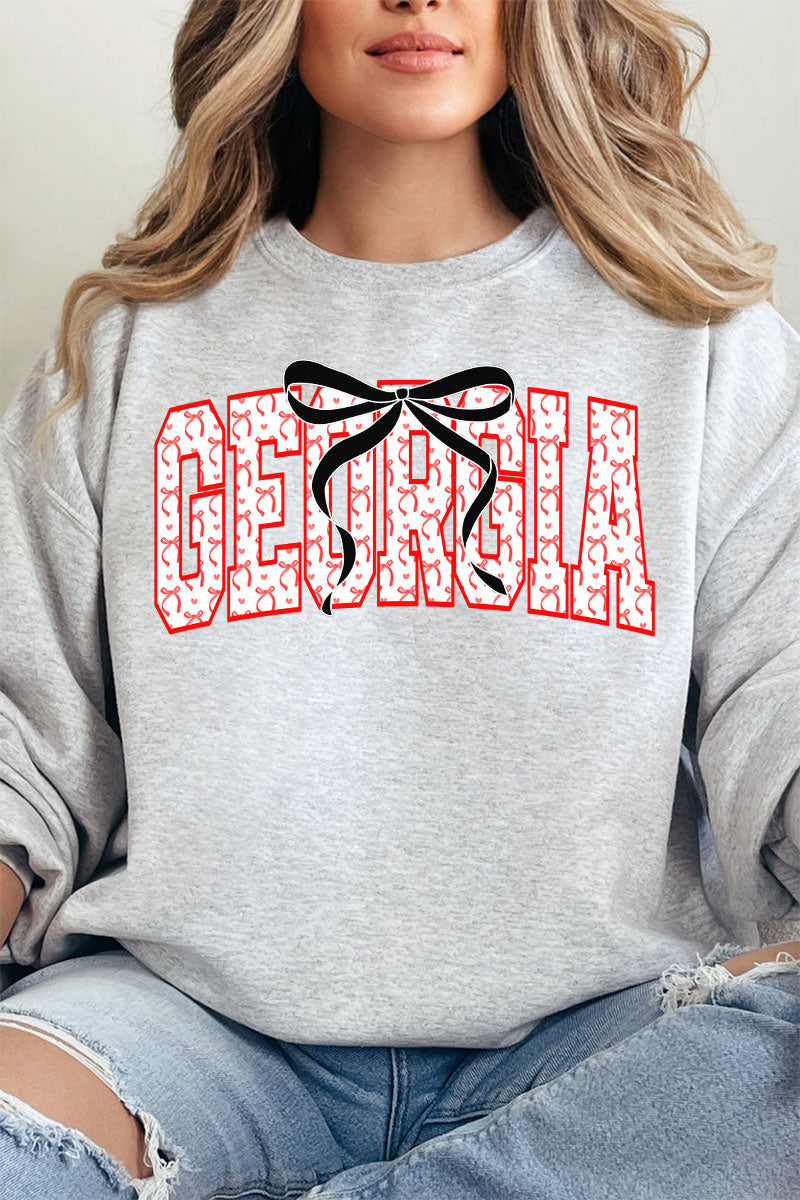 Coquette Varsity Georgia Unisex NuBlend Crew Sweatshirt product image 1
