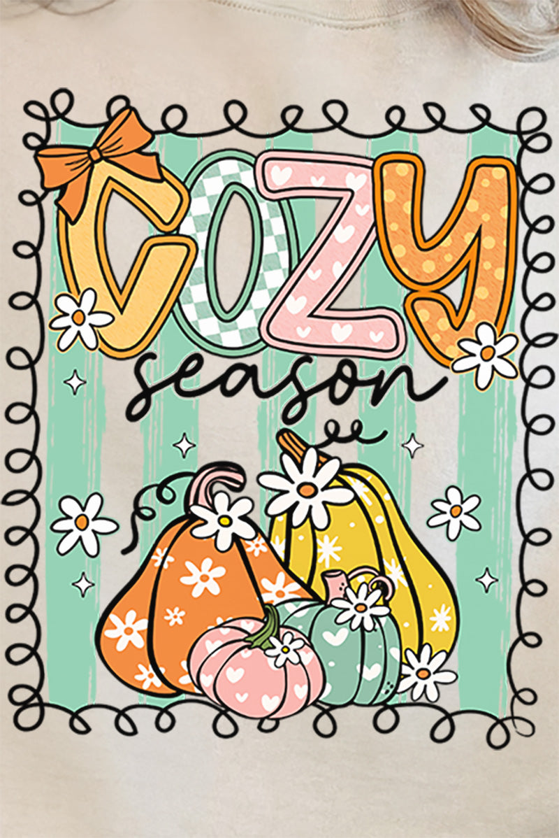 Cozy Season Swirl Unisex NuBlend Crew Sweatshirt product image 2