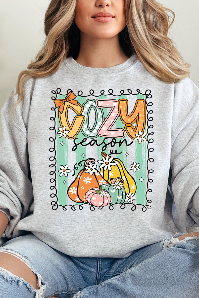 Cozy Season Swirl Unisex NuBlend Crew Sweatshirt product image 8
