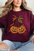 Jack-O'-Lantern Cherries Unisex NuBlend Crew Sweatshirt product image 1