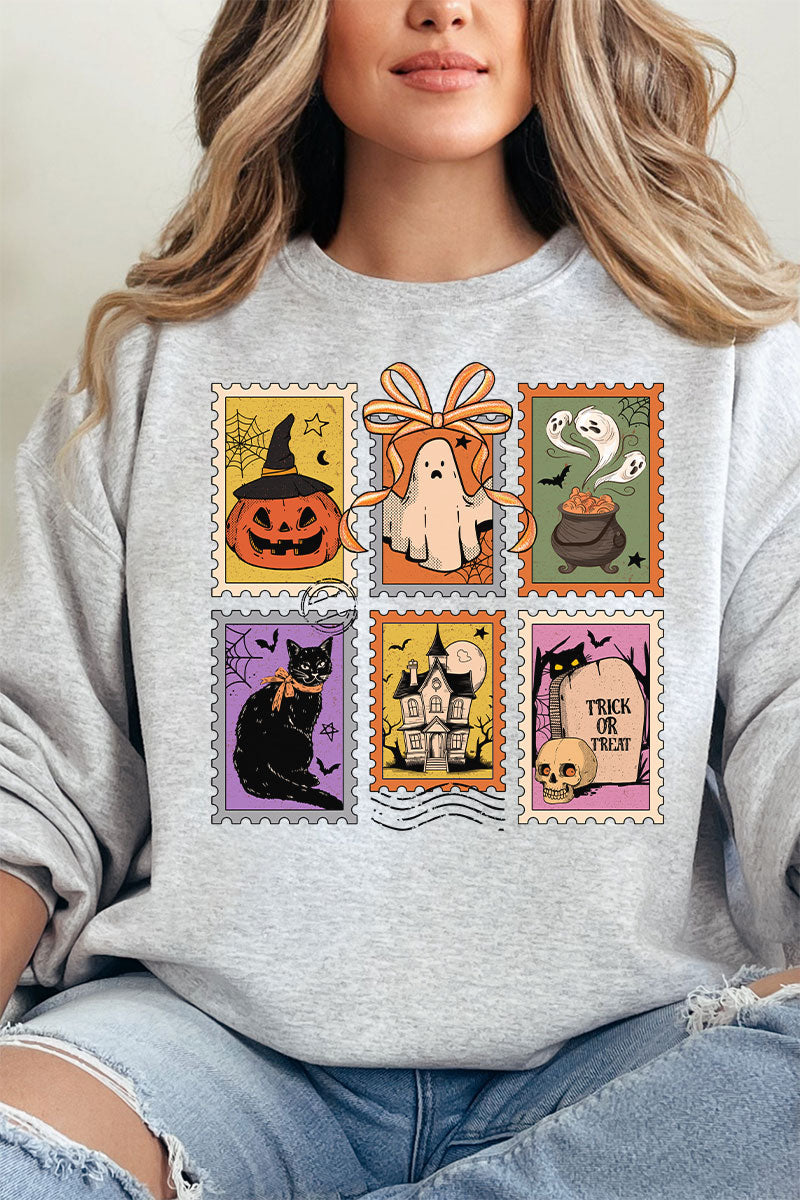 Vintage Halloween Stamps Unisex NuBlend Crew Sweatshirt product image 13