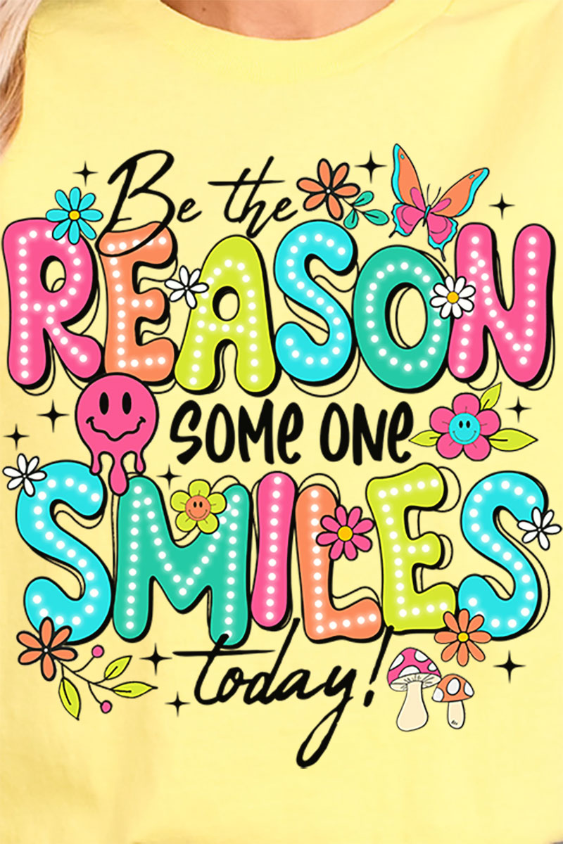Be The Reason Someone Smiles Softstyle Adult T-Shirt product image 2