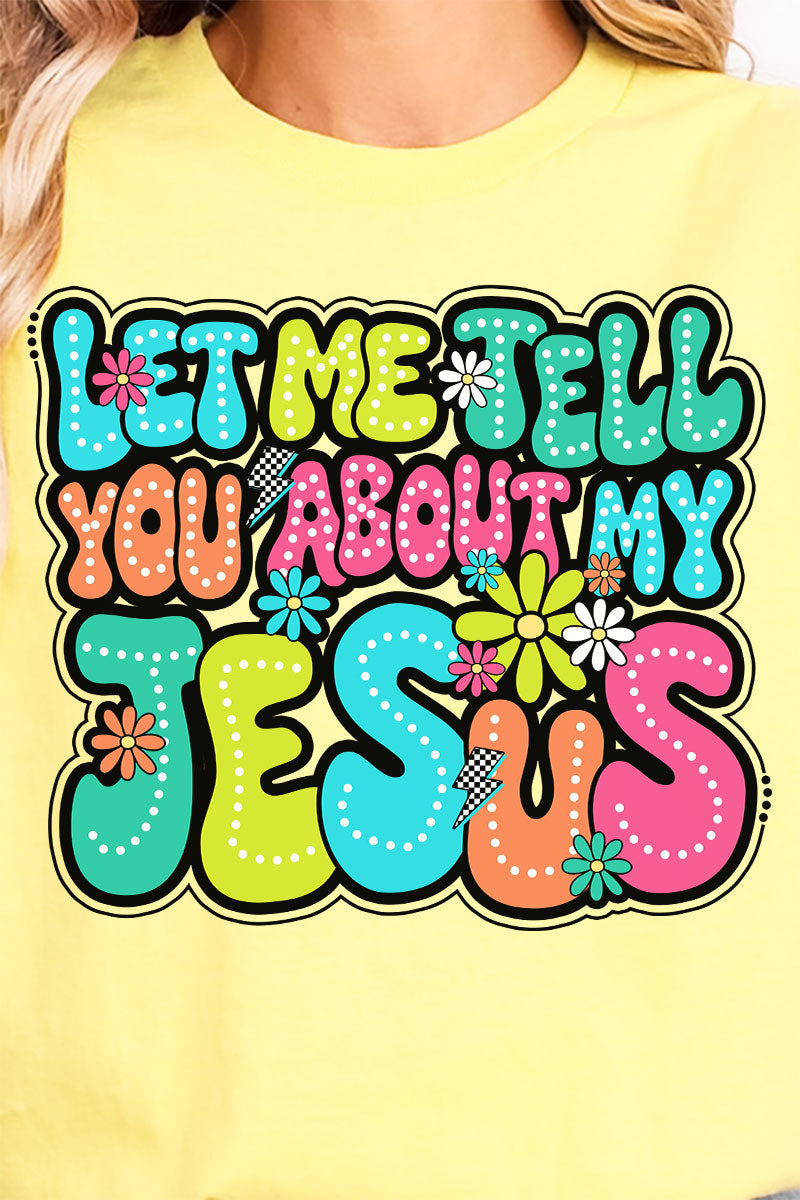 Bubble Tell You About My Jesus Softstyle Adult T-Shirt product image 2