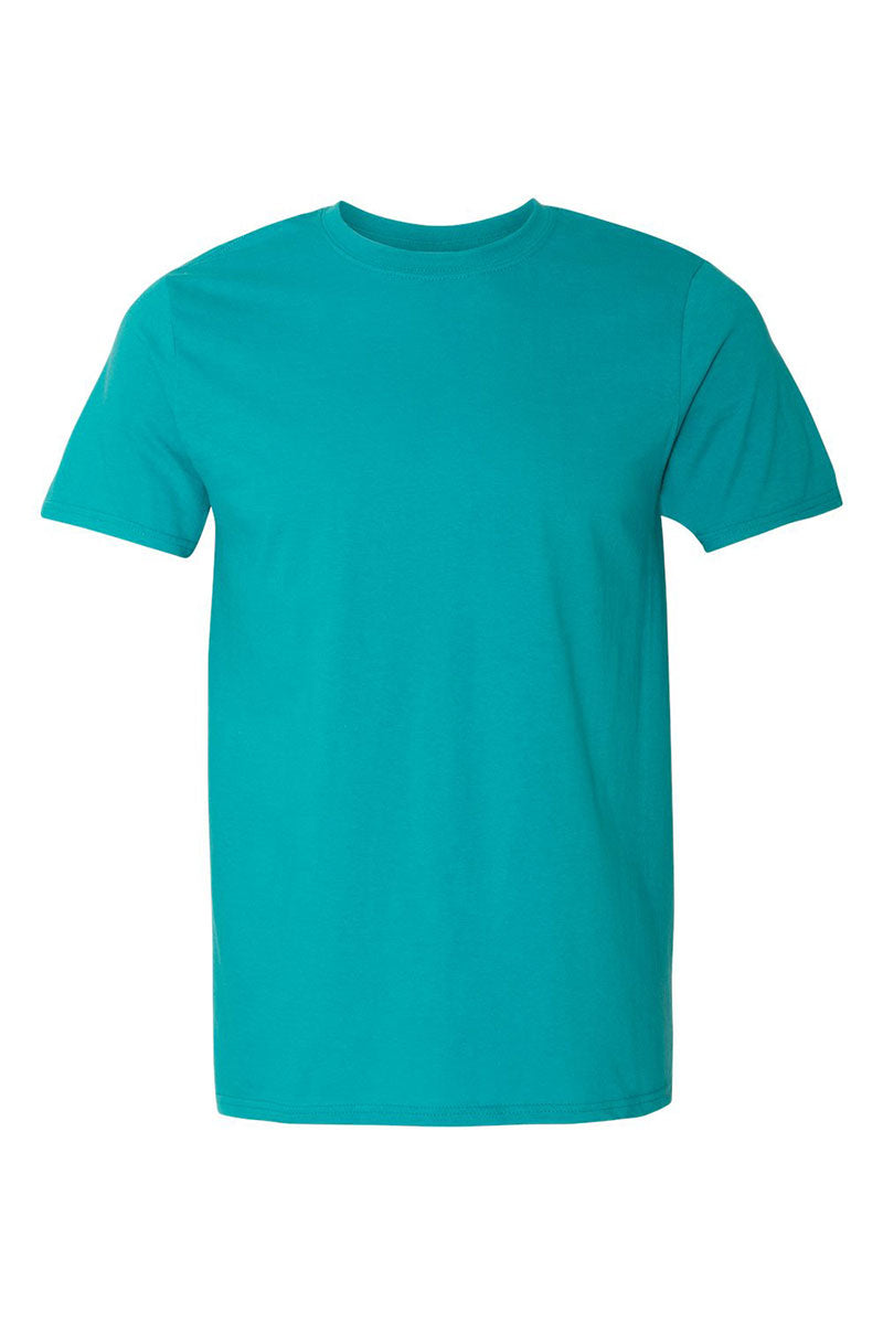 Stacked Colorful Teacher Softstyle Adult T-Shirt product image 10