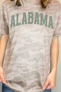 Green Arched Alabama Fine Jersey Tee product image 1