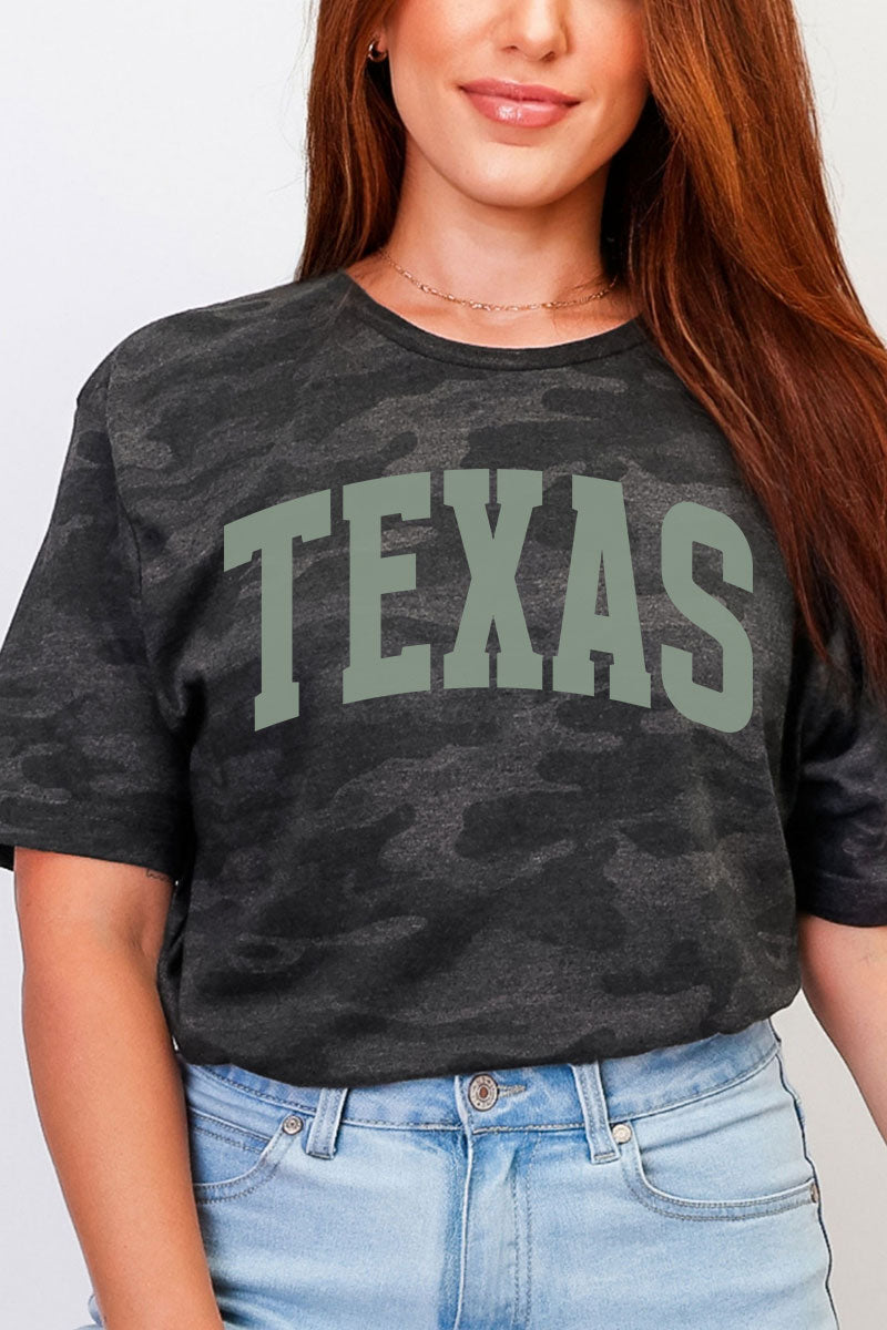 Green Arched Texas Fine Jersey Tee product image 1