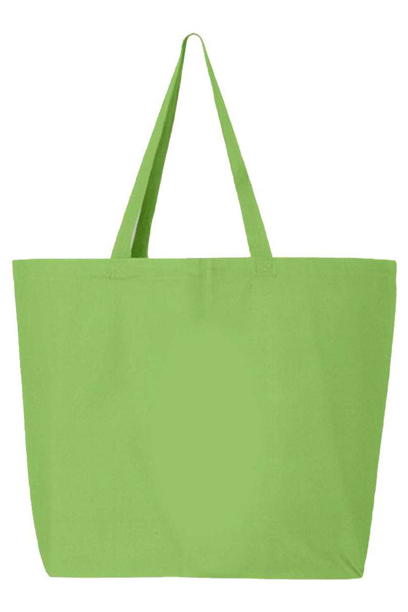 Retro Happy Smiles Canvas Jumbo Tote